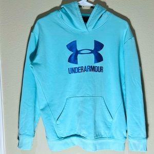 Under Armor ColdGear YXL Girls Pullover Hoodie